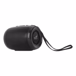 Manhattan Mini Boombox Bluetooth Speaker, Integrated Controls, Microphone, Up to 4 hours Playback time, Range 10m, microSD card reader (32GB), USB-A port for MP3, Output decent 5W, USB-C/USB-A charging cable (30cm) incl, 800mAH battery, Bluetooth v5.3, Black - Additional view 6