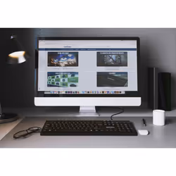 Manhattan Keyboard UK USB Wired, Standard Qwerty layout, Black, Full Size Keys, Cable 1.5m, USB-A connection, Plug and Play, Three Year Warranty, Retail Boxed - Additional view 6