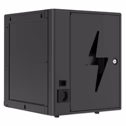 Manhattan Laptop Charging Cabinet Desktop via USB-C 15.6" 7-bay via USB-C 65W, Suitable for USB-C laptops (to 15.6"), iPads, MacBooks, Chromebooks, other USB-C devices, Bays 402x290x50mm, USB-C charging cables included,Cart, UK & EU - Additional view 6
