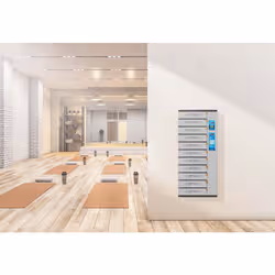 Manhattan Kiosk Individual compartment Laptop Cabinet USB-C 15.6" 11-bay via USB-C 65W, Suitable for USB-C laptops (to 17.3"), iPads, MacBooks, Chromebooks, other USB-C devices, Bays 448x328x120mm, USB-C charging cables included,Cabinet, UK & EU - Additional view 4