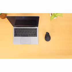 Manhattan Ergonomic Vertical Wireless Mouse (Right Handed), Black, Adjustable 800/1200/1600dpi, 2.4Ghz (effective range up to 10m), Six Button with Scroll Wheel, Nano USB-A receiver, AA battery (included) - Additional view 7