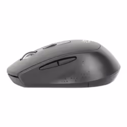 Manhattan MW6020 Wireless Mouse, Black, Adjustable 800/1200/1600dpi via top-mount push-button control, 2.4Ghz (effective range up to 10m), USB, Optical, Ambidextrous, Six Button with Scroll Wheel, USB-A nano receiver, AA battery (included) - Additional view 4