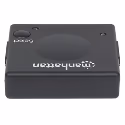 Manhattan HDMI Switch 2-Port, 1080p, Connects x2 HDMI sources to x1 display, Automatic and Manual Switching (via button), No external power required, Black, Three Year Warranty, Blister - Additional view 4