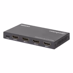 Manhattan Switches Between Three HDMI Inputs on One HDMI Output (3x1), 18G, Automatic and Manual Switching, IR Remote Control, Black - Additional view 6