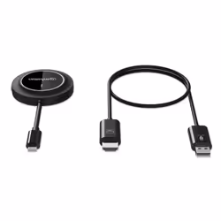 Manhattan 1080p Wireless HDMI Display Presentation Kit, 2-Piece Set with HDMI Receiver and USB-C Transmitter Dongle to Wirelessly Display a Video Signal from a Laptop/Tablet/Smartphone on an HDMI TV or Projector, Black - Additional view 7