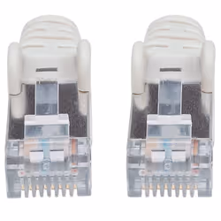 Intellinet Network Patch Cable, Cat6A, 1.5m, Grey, Copper, S/FTP, LSOH / LSZH, PVC, RJ45, Gold Plated Contacts, Snagless, Booted, Lifetime Warranty, Polybag - Additional view 3
