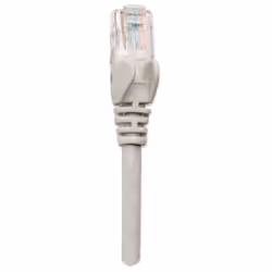 Intellinet Network Patch Cable, Cat5e, 2m, Grey, CCA, U/UTP, PVC, RJ45, Gold Plated Contacts, Snagless, Booted, Lifetime Warranty, Polybag - Additional view 4