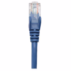 Intellinet Network Patch Cable, Cat5e, 5m, Blue, CCA, U/UTP, PVC, RJ45, Gold Plated Contacts, Snagless, Booted, Lifetime Warranty, Polybag - Additional view 4