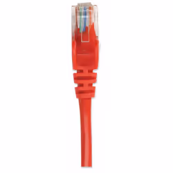 Intellinet Network Patch Cable, Cat5e, 5m, Red, CCA, U/UTP, PVC, RJ45, Gold Plated Contacts, Snagless, Booted, Lifetime Warranty, Polybag - Additional view 4