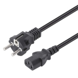 Manhattan EU Power Cable C13 to CEE 7/7, 3 m