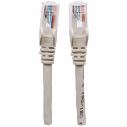 Intellinet Network Patch Cable, Cat6, 20m, Grey, CCA, U/UTP, PVC, RJ45, Gold Plated Contacts, Snagless, Booted, Lifetime Warranty, Polybag - Additional view 4
