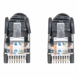 Intellinet Network Patch Cable, Cat6, 3m, Black, CCA, U/UTP, PVC, RJ45, Gold Plated Contacts, Snagless, Booted, Lifetime Warranty, Polybag - Additional view 4