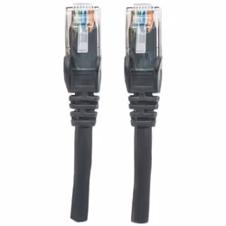 Intellinet Network Patch Cable, Cat6, 3m, Black, CCA, U/UTP, PVC, RJ45, Gold Plated Contacts, Snagless, Booted, Lifetime Warranty, Polybag - Additional view 5