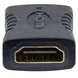 Manhattan HDMI Coupler, 4K@60Hz (Premium High Speed), Female to Female, Straight Connection, Black, Equivalent to GCHDMIFF, Ultra HD 4k x 2k, Fully Shielded, Gold Plated Contacts, Lifetime Warranty, Polybag - Additional view 6