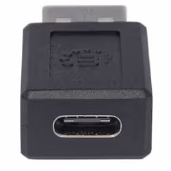 Manhattan USB-C to USB-A Adapter, Female to Male, 480 Mbps (USB 2.0), Hi-Speed USB, Black, Lifetime Warranty, Polybag - Additional view 6