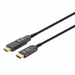 Manhattan HDMI to Micro HDMI Plenum-Rated Cable, 4K@60Hz (Premium High Speed), 70m, Active, Detachable HDMI Male (Type A), Ma ...