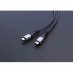 Manhattan USB-C to USB-C Cable (240W), 2m, Male to Male, Black, 480 Mbps (USB 2.0), Extended Power Range (EPR) charging up to 240W (Note additional USB-C 240W wall charger needed), Lifetime Warranty, Polybag - Additional view 5