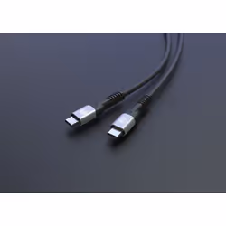 Manhattan USB-C to USB-C Cable (240W), 1m, Male to Male, Black, Thunderbolt 4, 40 Gbps (USB4 Gen 3x2), Extended Power Range (EPR) charging up to 240W (Note additional USB-C 240W wall charger needed), Backwards compatible to Thunderbolt 3, Lifetime Warranty, Polybag - Additional view 5