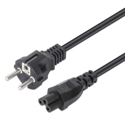 Manhattan EU Power Cable C5 to CEE 7/7, 3 m