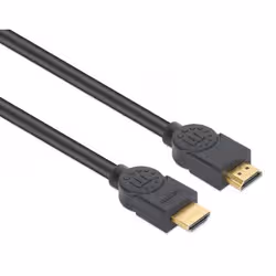 Manhattan HDMI 4K@60Hz Cable with Ethernet - CL3 rated, 10m, Suitable for In-Wall use, For ALL 4K & 1080p/HD uses - when upgrading now or have it ready for when you need it, Male to Male, Black, Ultra HD 4k x 2k, Lifetime Warranty, Premium High Speed - Additional view 2
