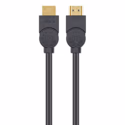 Manhattan HDMI 4K@60Hz Cable with Ethernet - CL3 rated, 10m, Suitable for In-Wall use, For ALL 4K & 1080p/HD uses - when upgrading now or have it ready for when you need it, Male to Male, Black, Ultra HD 4k x 2k, Lifetime Warranty, Premium High Speed - Additional view 3