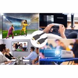 Manhattan HDMI 4K@60Hz Cable with Ethernet - CL3 rated, 10m, Suitable for In-Wall use, For ALL 4K & 1080p/HD uses - when upgrading now or have it ready for when you need it, Male to Male, Black, Ultra HD 4k x 2k, Lifetime Warranty, Premium High Speed - Additional view 6