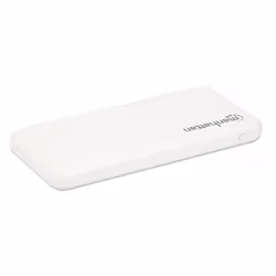Manhattan Power Bank, 10000 mAh, Output: 2x USB-A (2.1A & 1A), Input: USB-C & Micro-USB (both 2A), White, One Year Warranty, Blister - Additional view 5