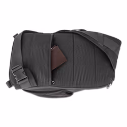 Manhattan Amsterdam Sling Backpack 13.33", Anti Theft, Black, Top Load Backpack, Carrier with Single Shoulder Strap for Notebooks and Tablets up to 13.3", Premium Padding, Front and Multiple Interior Pockets, Water-Resistant - Additional view 7