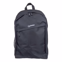 Manhattan Knappack Backpack 14.1", Black, LOW COST, Lightweight, Internal Laptop Sleeve, Accessories Pocket, Padded Adjustable Shoulder Straps, Water Bottle Holder, Three Year Warranty - Additional view 5