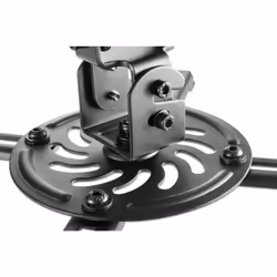 Manhattan Projector Mount, Ceiling, Universal, Tilt, Swivel & Rotate, Height: 15cm, Max 13.5kg, Black, Lifetime Warranty - Additional view 5