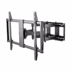 Manhattan TV & Monitor Mount, Wall, Full Motion, 1 screen, Screen Sizes: 60-100", Black, VESA 200x200 to 900x600mm, Max 80kg, LFD, Tilt & Swivel with 3 Pivots, Lifetime Warranty - Additional view 4