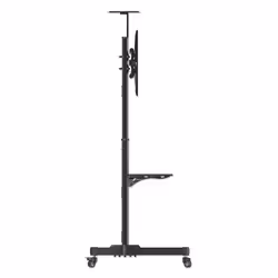 Manhattan TV & Monitor Mount, Trolley Stand, 1 screen, Screen Sizes: 37-65", Black, VESA 200x200 to 600x400mm, Max 40kg, LFD, Lifetime Warranty - Additional view 4