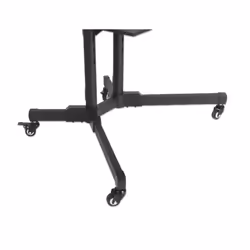 Manhattan TV & Monitor Mount, Trolley Stand, 1 screen, Screen Sizes: 37-65", Black, VESA 200x200 to 600x400mm, Max 40kg, LFD, Lifetime Warranty - Additional view 5