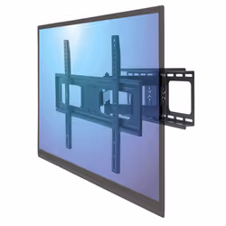 Manhattan TV & Monitor Mount, Wall, Full Motion, 1 screen, Screen Sizes: 37-65", Black, VESA 200x200 to 600x400mm, Max 50kg, LFD, Tilt & Swivel with 3 Pivots, Lifetime Warranty - Additional view 5