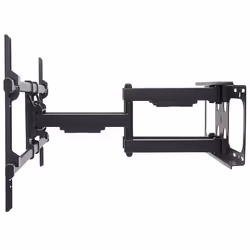 Manhattan TV & Monitor Mount, Wall, Full Motion, 1 screen, Screen Sizes: 37-75", Black, VESA 200x200 to 800x400mm, Max 75kg, LFD, Tilt & Swivel with 3 Pivots, Lifetime Warranty - Additional view 4