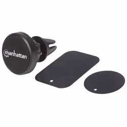 Manhattan Magnetic Car Air-Vent Phone Mount, Adjustable Clip-on, Quick Attach and Release, Non-Skid Pad, Black, Lifetime Warranty, Boxed - Additional view 5
