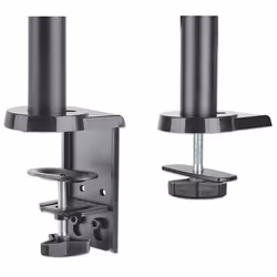 Manhattan TV & Monitor Mount, Desk, Full Motion (Gas Spring), 1 screen, Screen Sizes: 10-27", Black, Clamp or Grommet Assembly,VESA 75x75 to 100x100mm, Max 8kg, Lifetime Warranty - Additional view 5