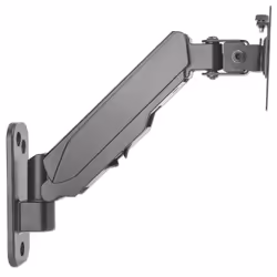 Manhattan TV & Monitor Mount, Wall, Spring Arm, 1 screen, Screen Sizes: 17-32", Black, VESA 75x75 to 100x100mm, Max 8kg, Height Adjustable Swivel Arm (2 pivots), Lifetime Warranty - Additional view 4