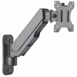 Manhattan TV & Monitor Mount, Wall, Spring Arm, 1 screen, Screen Sizes: 17-32", Black, VESA 75x75 to 100x100mm, Max 8kg, Height Adjustable Swivel Arm (2 pivots), Lifetime Warranty - Additional view 6