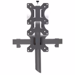 Manhattan TV & Monitor Mount, Desk, Double-Link Arms, 3 screens, Screen Sizes: 10-27", Black, Clamp Assembly, Triple Screen, VESA 75x75 to 100x100mm, Max 7kg (each), Lifetime Warranty - Additional view 6