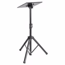 Manhattan TV/Monitor/Projector/Laptop Mount, Tripod Floor Stand, 1 screen/device, Screen Sizes: 13-32", VESA 75x75 to 100x100mm, Max 15kg, Height Adjustable, Black, Lifetime Warranty - Additional view 4