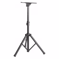 Manhattan TV/Monitor/Projector/Laptop Mount, Tripod Floor Stand, 1 screen/device, Screen Sizes: 13-32", VESA 75x75 to 100x100mm, Max 15kg, Height Adjustable, Black, Lifetime Warranty - Additional view 5