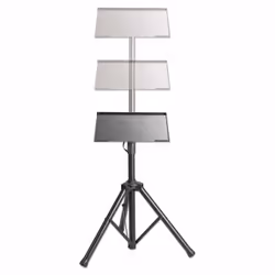 Manhattan TV/Monitor/Projector/Laptop Mount, Tripod Floor Stand, 1 screen/device, Screen Sizes: 13-32", VESA 75x75 to 100x100mm, Max 15kg, Height Adjustable, Black, Lifetime Warranty - Additional view 6