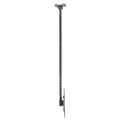 Manhattan TV & Monitor Mount - Ceiling, Screen Sizes: 37-65", Height: 70-157 cm, Black, VESA 200x200 to 600x400mm, Max 50kg, LFD, Lifetime Warranty