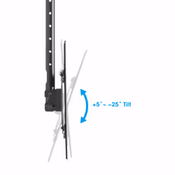 Manhattan TV & Monitor Mount - Ceiling, Screen Sizes: 37-65", Height: 70-157 cm, Black, VESA 200x200 to 600x400mm, Max 50kg, LFD, Lifetime Warranty - Additional view 8