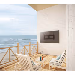 Manhattan Outdoor Wall Mount for TV & Monitors (Tiltable Anti Theft), For screens 37" to 65", VESA compatability: all between 200x200mm and 600x400mm - check the dimensions of the four mounting holes on back of screen to ensure it fits, Max 80kg, Lockable, Bracket - Additional view 2