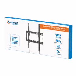 Manhattan TV & Monitor Mount, Wall, Tilt, 1 screen, Screen Sizes: 32-55", Black, VESA 200x200 to 400x400mm, Max 35kg, LFD, Lifetime Warranty - Additional view 7