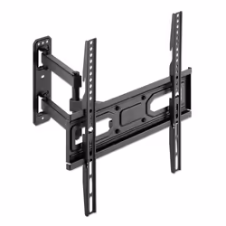 Manhattan TV & Monitor Mount, Wall, Full Motion, 1 screen, Screen Sizes: 32-55", Black, VESA 100x100 to 400x400mm, Max 35kg, LFD, Tilt & Swivel with 3 Pivots, Lifetime Warranty - Additional view 6