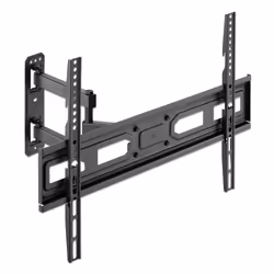 Manhattan TV & Monitor Mount, Wall, Full Motion, 1 screen, Screen Sizes: 37-65", Black, VESA 100x100 to 600x400mm, Max 35kg, LFD, Tilt & Swivel with 3 Pivots, Lifetime Warranty - Additional view 7