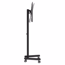 Manhattan Trolley Mount Stand for TV & Monitors, For screens: 13" to 42", VESA compatability: all between 75X75 to 200x200mm - check the dimensions of the four mounting holes on back of screen to ensure it fits, Max 20kg, Height-adjustable to six levels, Bracket - Additional view 7